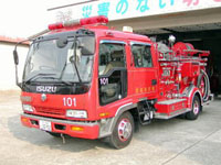 水そうつきかがく消ぼうポンプじどう車