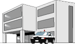 警察署イラスト
