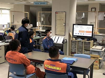 ＷＥＢを通じて当消防本部の取組みを発表しました