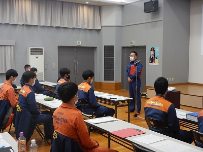 警防担当副署長あいさつ