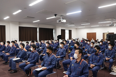 ２日間で１４０名の職員が受講しました