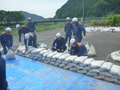 積土のう工法