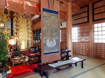 多可町指定文化財　薬師如来立像図