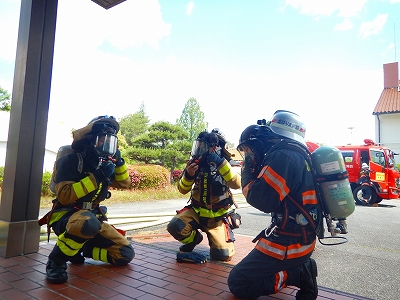 屋内検索活動