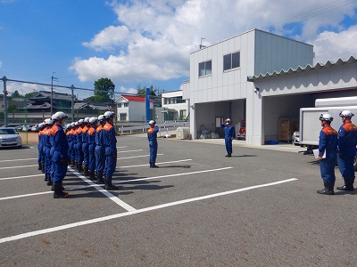 訓練開始報告