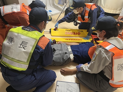 傷病者接触