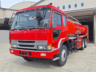 平成８年式　小型動力ポンプ付水槽車