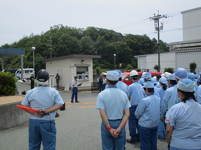 加東消防署長講評