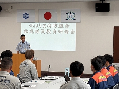 消防長開会あいさつ