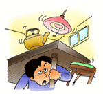 身を守るイラスト