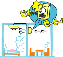 補助警報装置イラスト